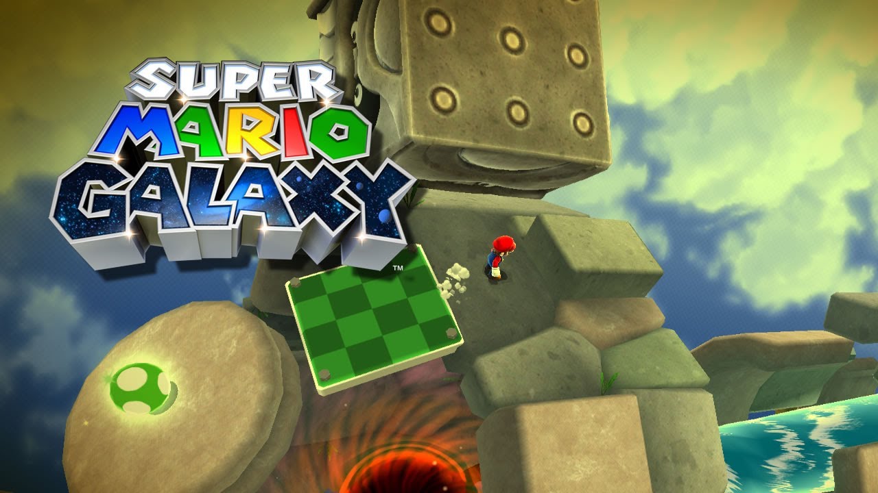 Super Mario Galaxy - Beach Bowl Galaxy - Fast Foes on the Cyclone Stone - 33/120 - (SWITCH/WII/WIIU)