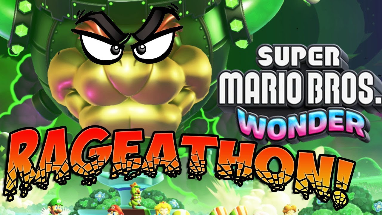 ЧУДЕСНАЯ ГНЕВНЯ!! Super Mario Bros Wonder Rageathon!