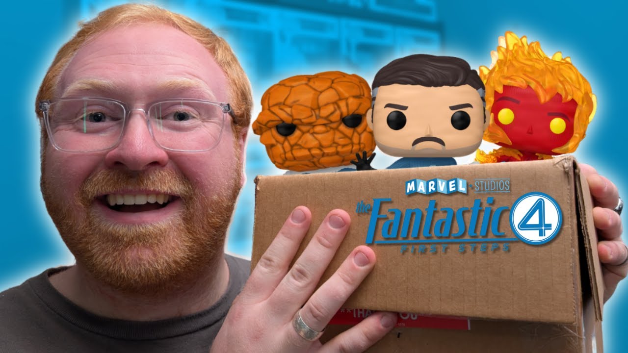 Fantastic Four First Steps Funko Pop Unboxing!