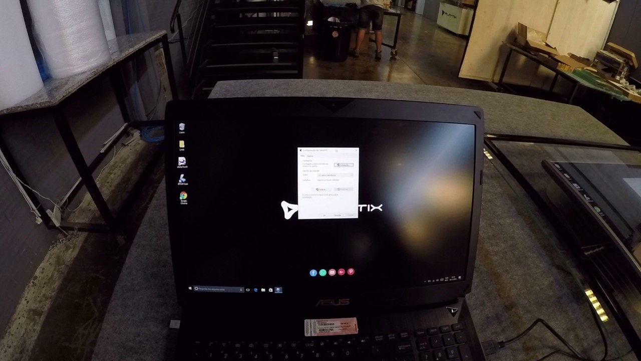 Moldura Touch Screen para Espelho Mágico