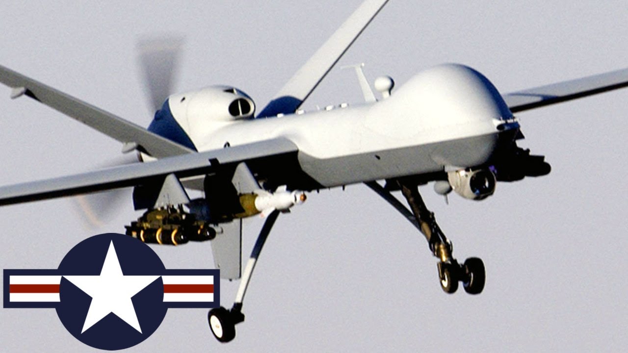 ВВС США. Мощные дроны MQ-9 Reaper во время боевых учений.