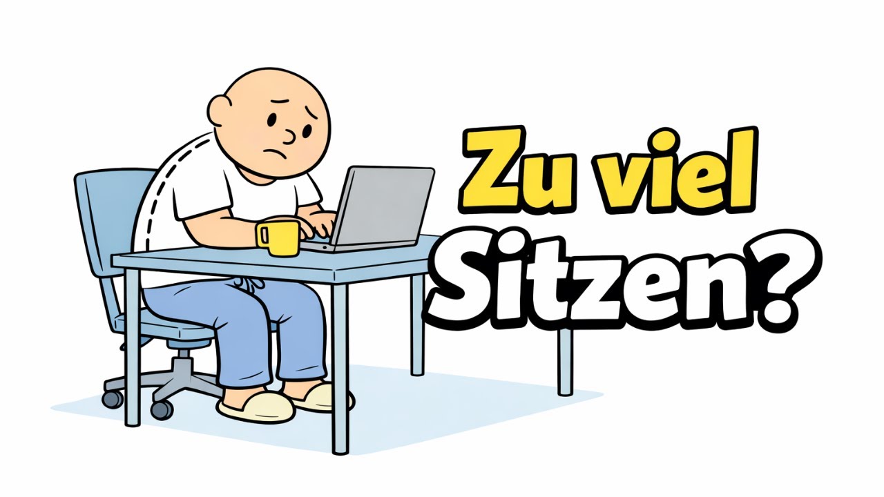 Den ganzen Tag sitzen? Das passiert dabei in deinem Körper