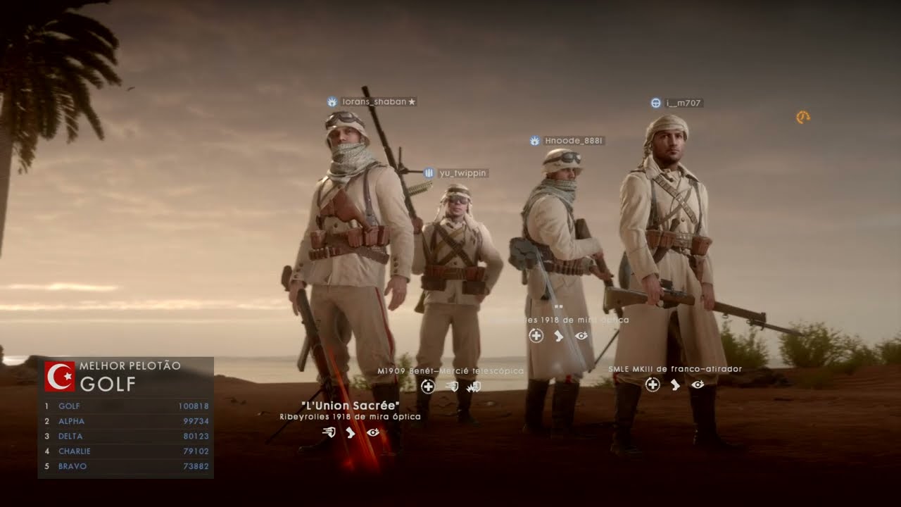 Battlefield™ 1 Metralhadora de granada kkkk
