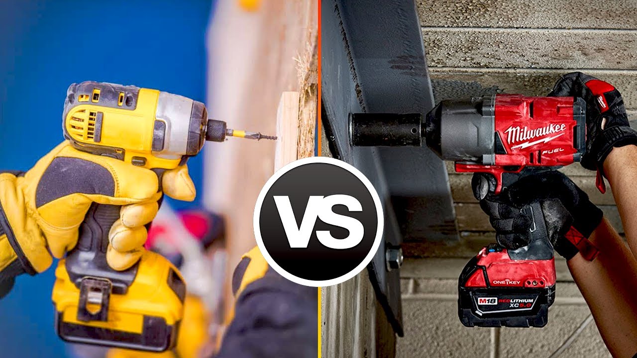 Impact Driver VS Impact Wrench - What's the Real Difference!