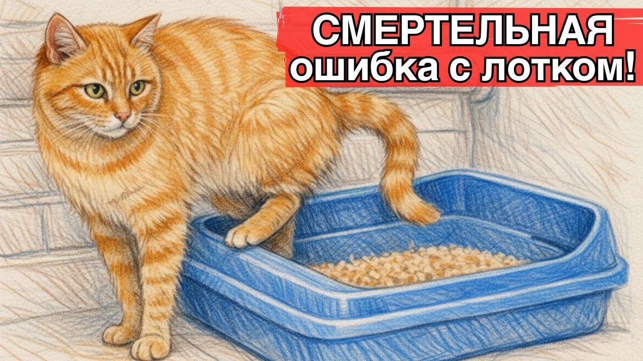 Смертельные ошибки в кошачьем лотке, способные разрушить здоровье питомца!