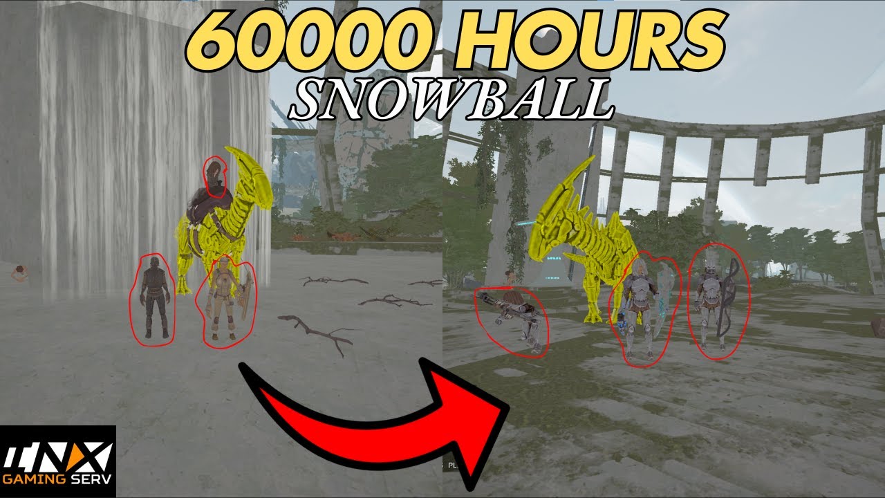 HOW A 60000 HOUR TRIBE SNOWBALLS FROM CLOTH TO TEK TIER - ARK PvP