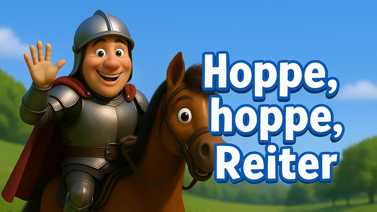 Hoppe hoppe Reiter 🐴 | Baby Reim