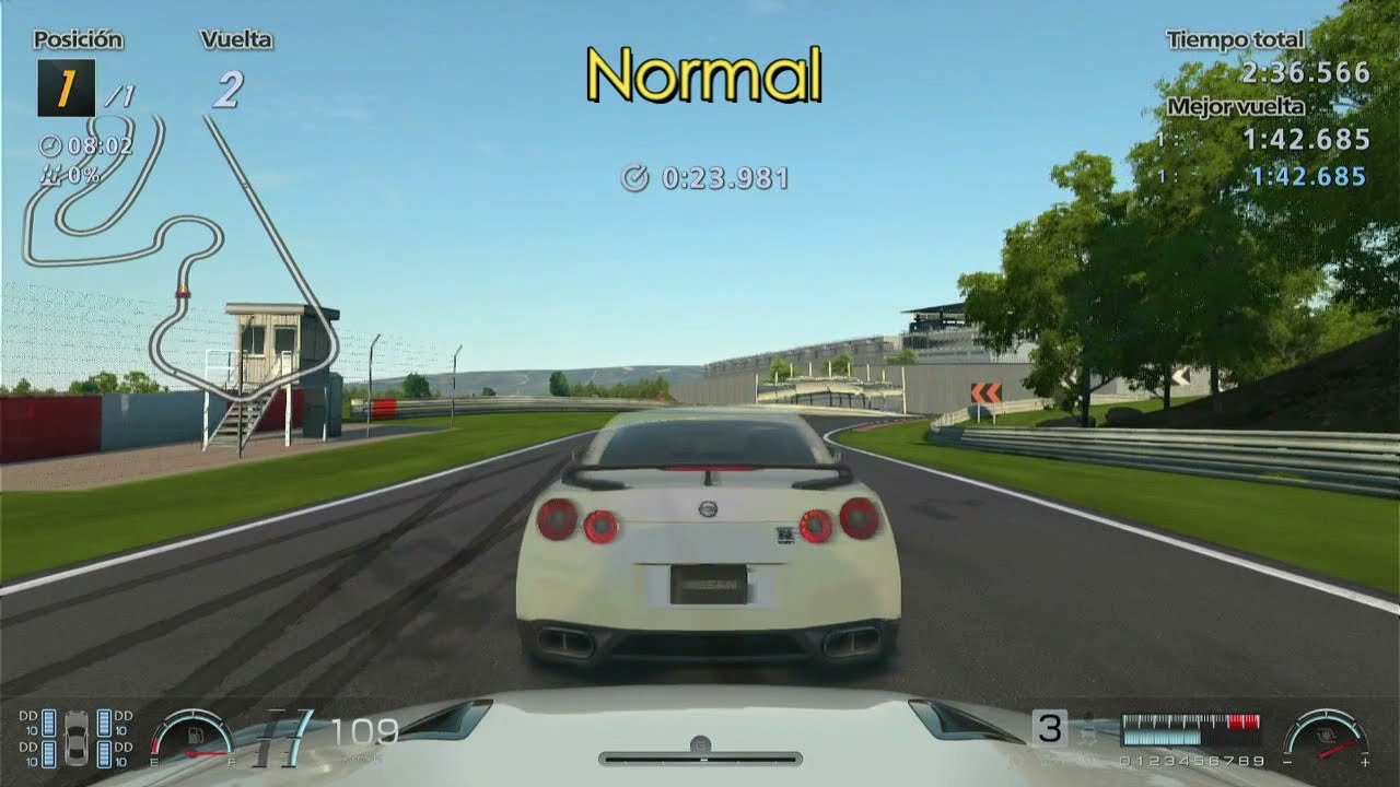 Gran Turismo 6: Spec II Mod - Comparación de sonidos - Nissan GT-R SpecV '09