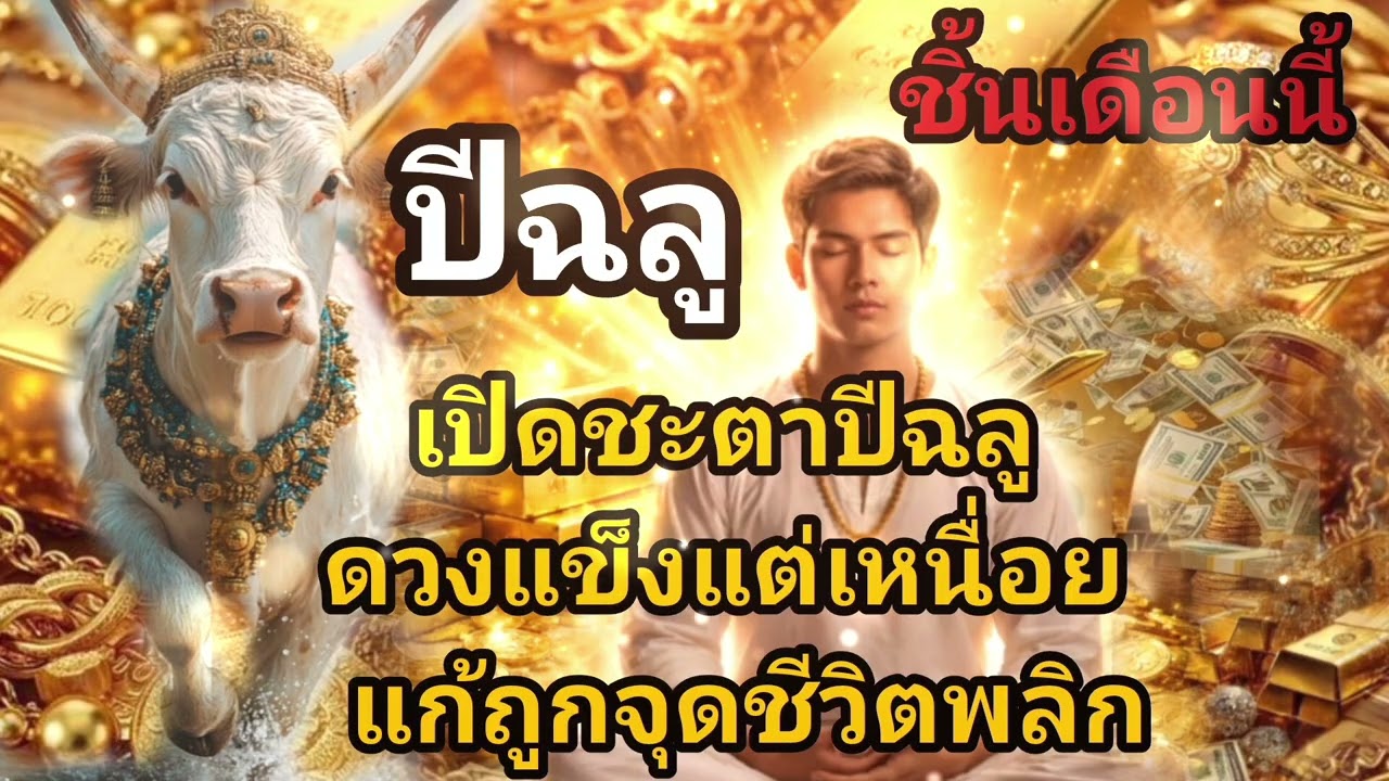 🔥 เปิดดวงใหญ่คนเกิดปีฉลู ปีนี้เหนื่อยก่อน รวยทีหลัง