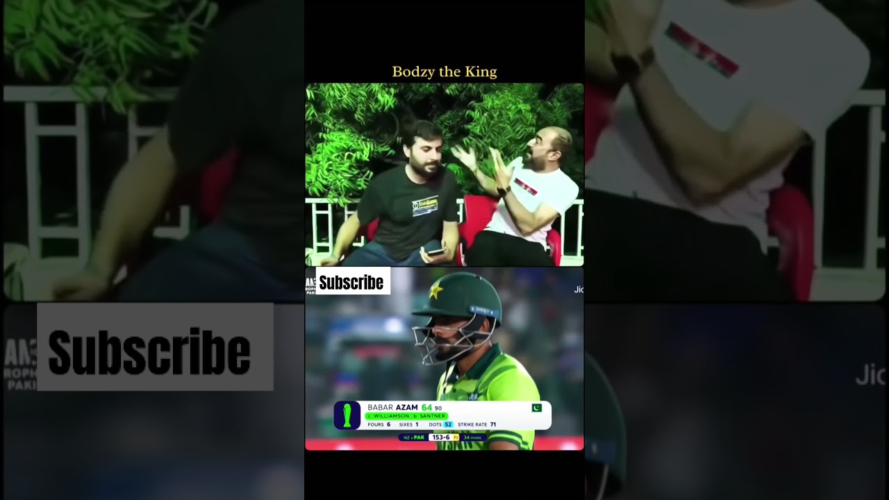 Mere Ghante ka King | iffi Bhai on Bobzy The King #babarazam #shorts #championstrophy2025  #pakvsnz