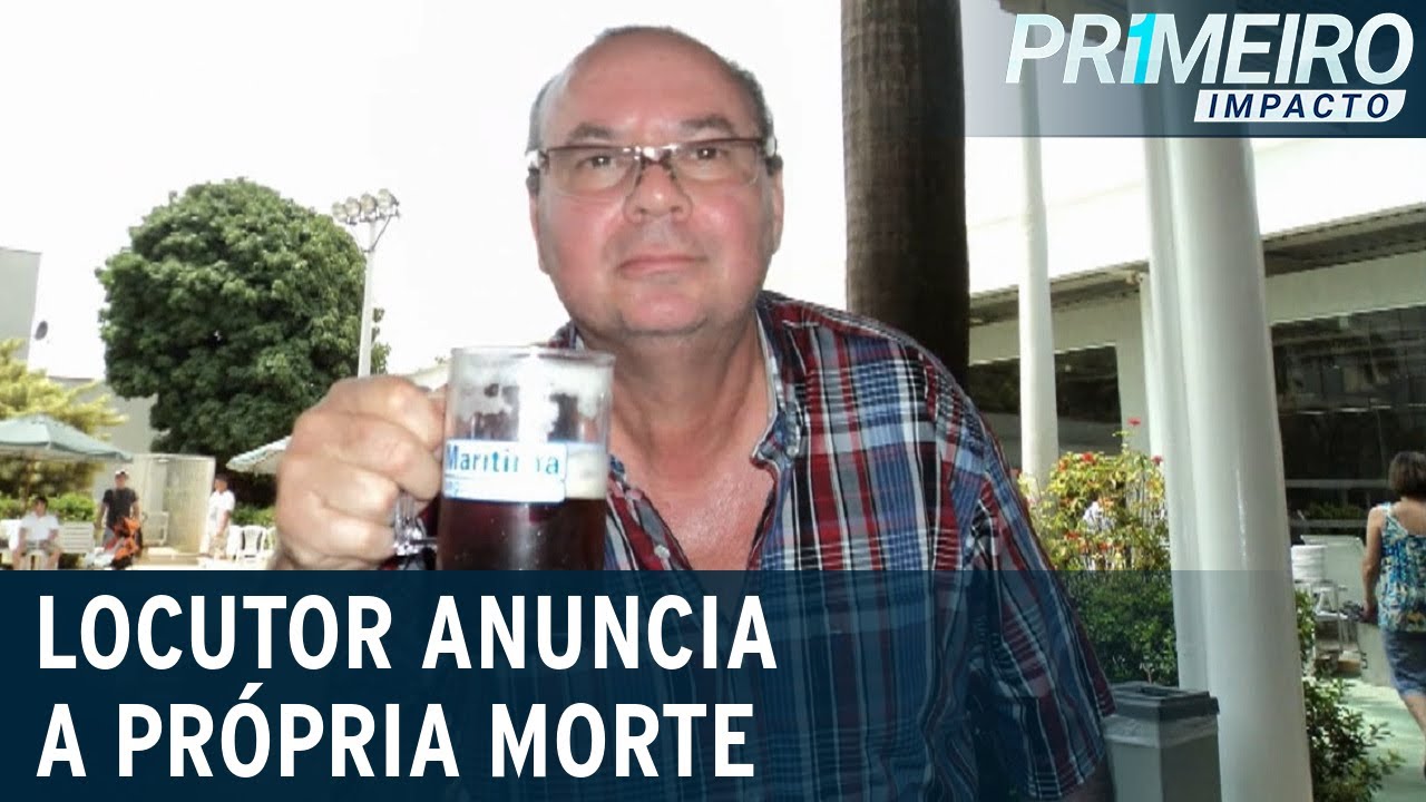 Homem anuncia a própria morte e convida amigos para velório | Primeiro Impacto (05/04/22)