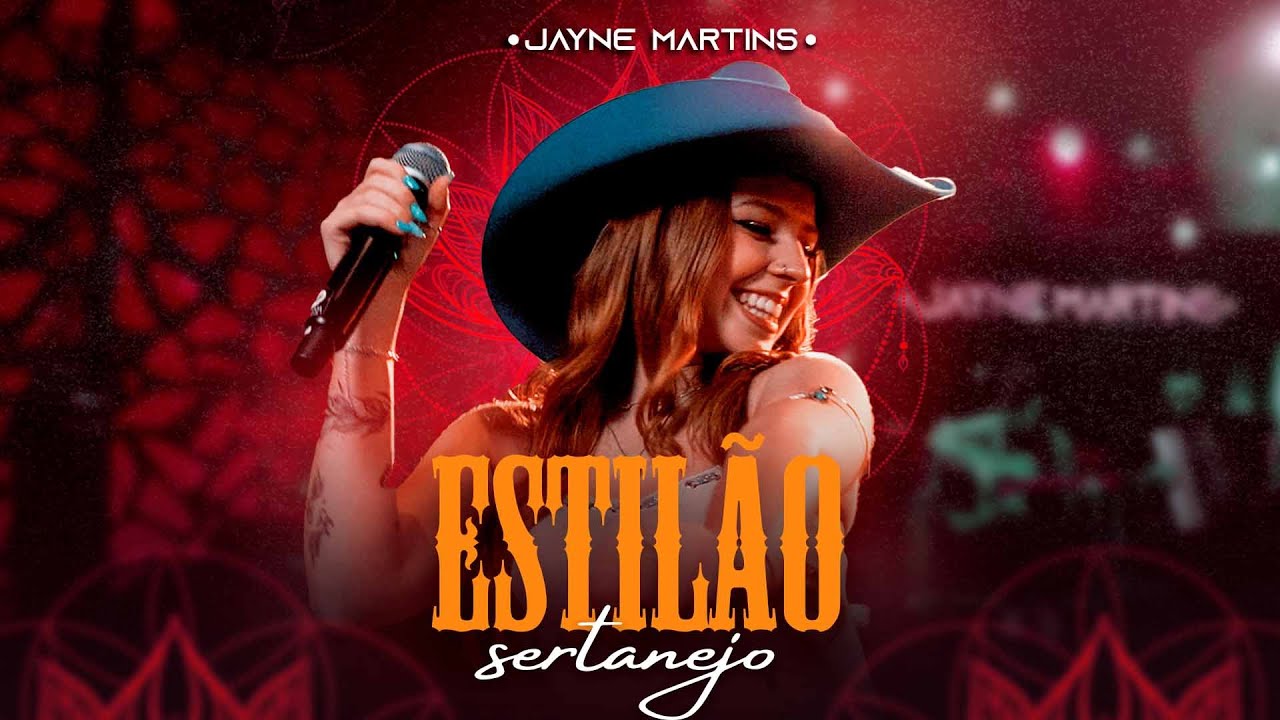 Estil&atilde;o Sertanejo - Jayne Martins #DVD AOVIVO