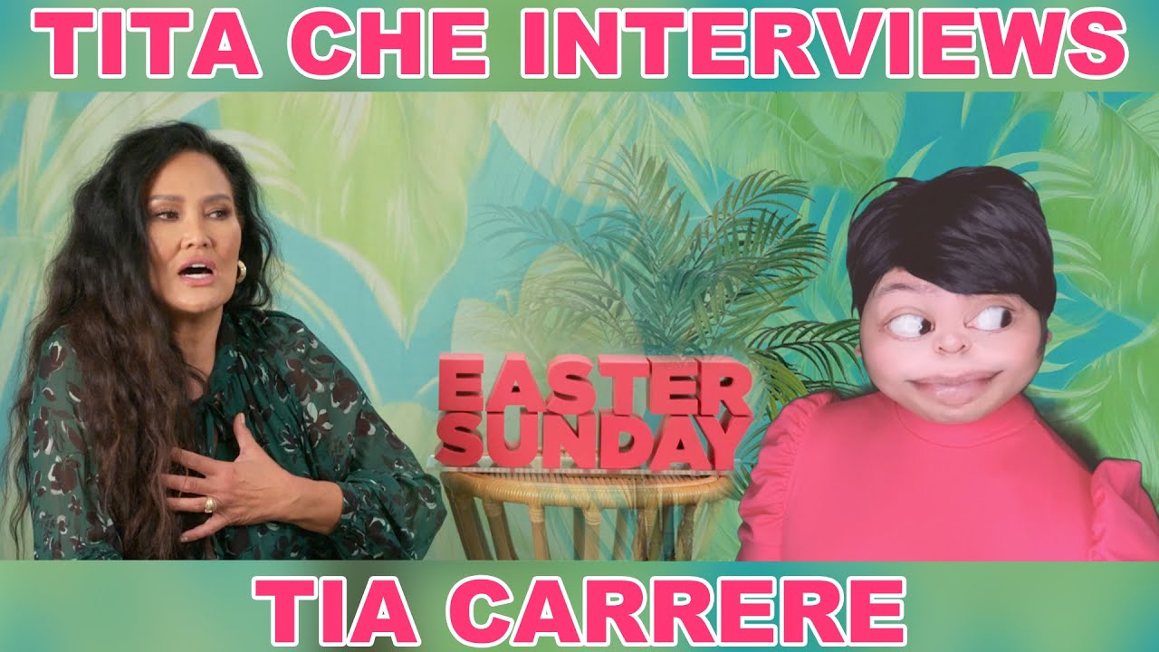 TITA CHE INTERVIEWS TIA CARRERE FOR EASTER SUNDAY