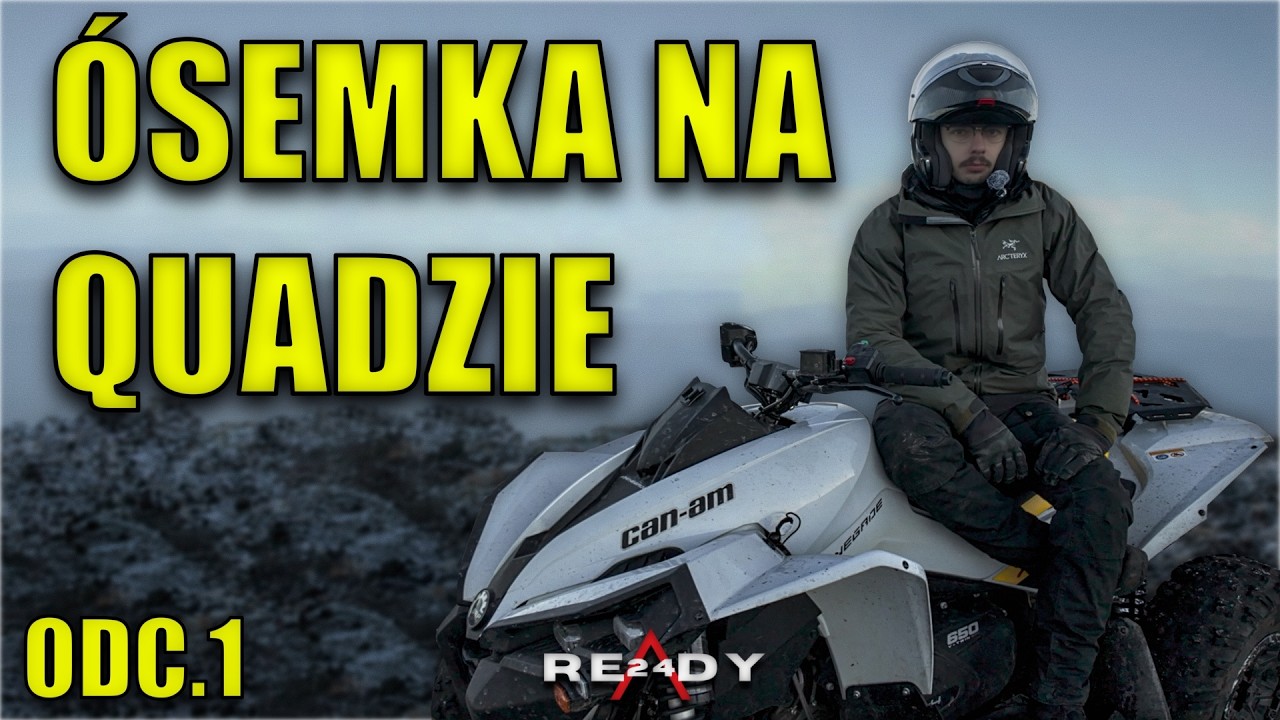 Trening na quadzie - ćwiczenie &oacute;semki