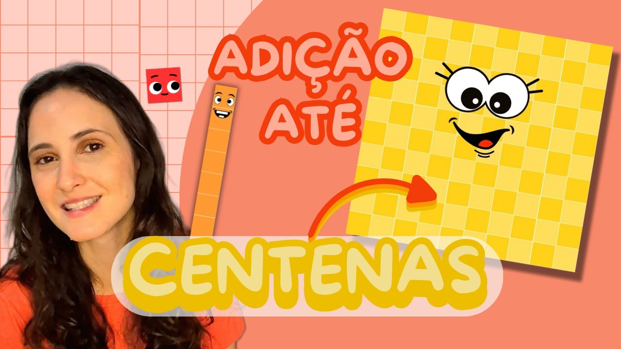 Aprendendo a fazer contas de mais (adi&ccedil;&atilde;o) usando a casinha das Centenas! CONTA EM P&Eacute;