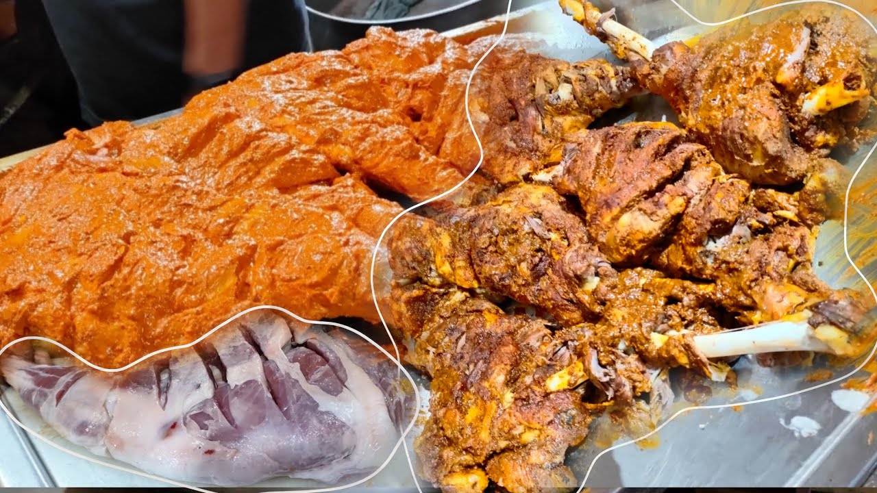 Mutton leg steam roast | Eid special raan roast recipe by Farooq ghouri
