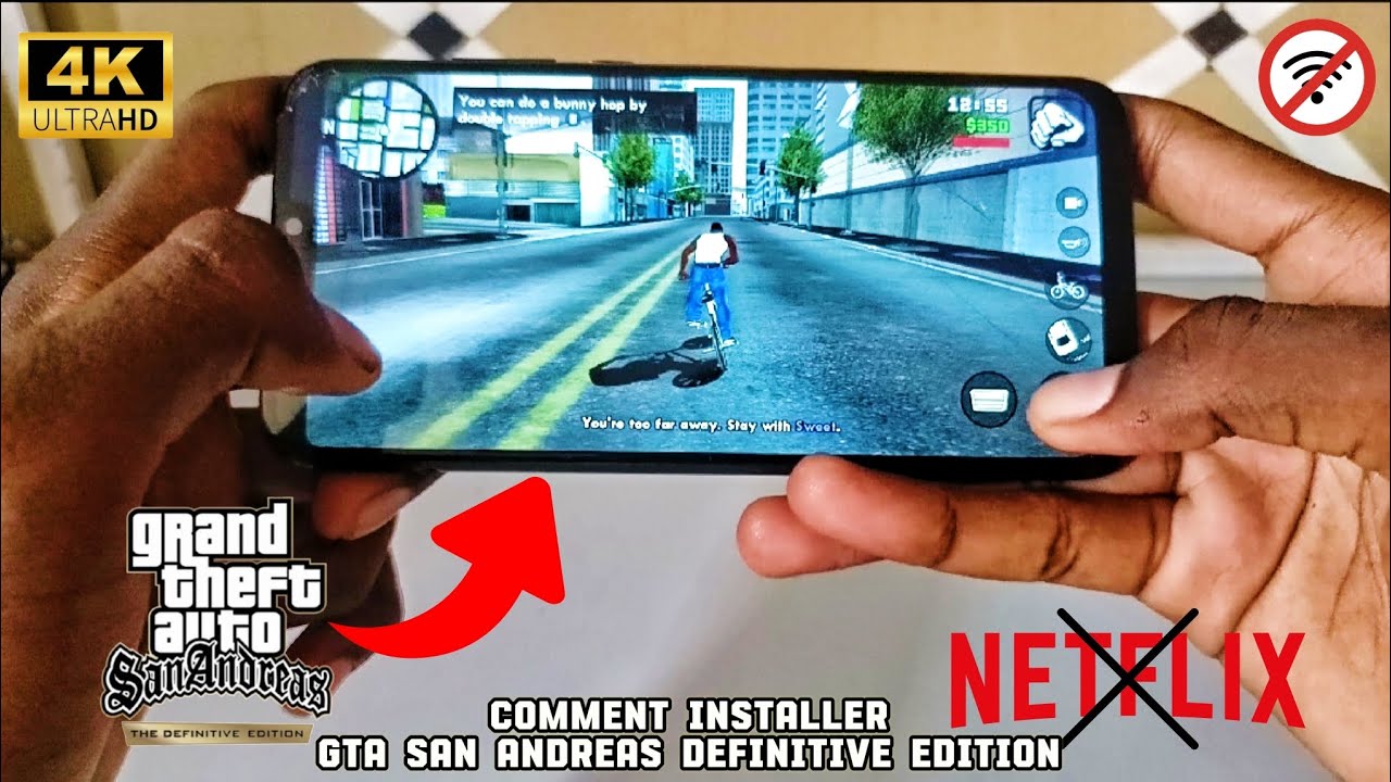 Comment Installer GTA San Andreas Définitive Edition sur Mobile SANS Compte Netflix ! (Android/iOS)