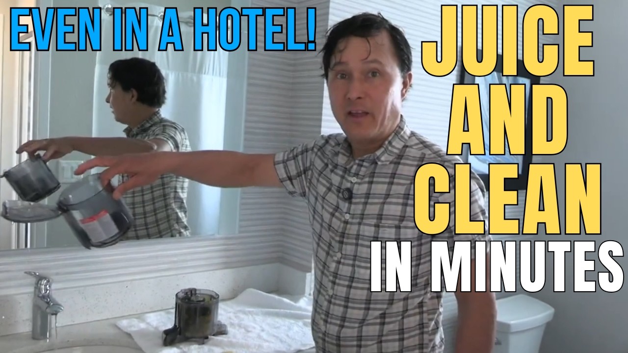 The Ultimate Travel Juicer: Compact, Efficient, and Easy to Clean