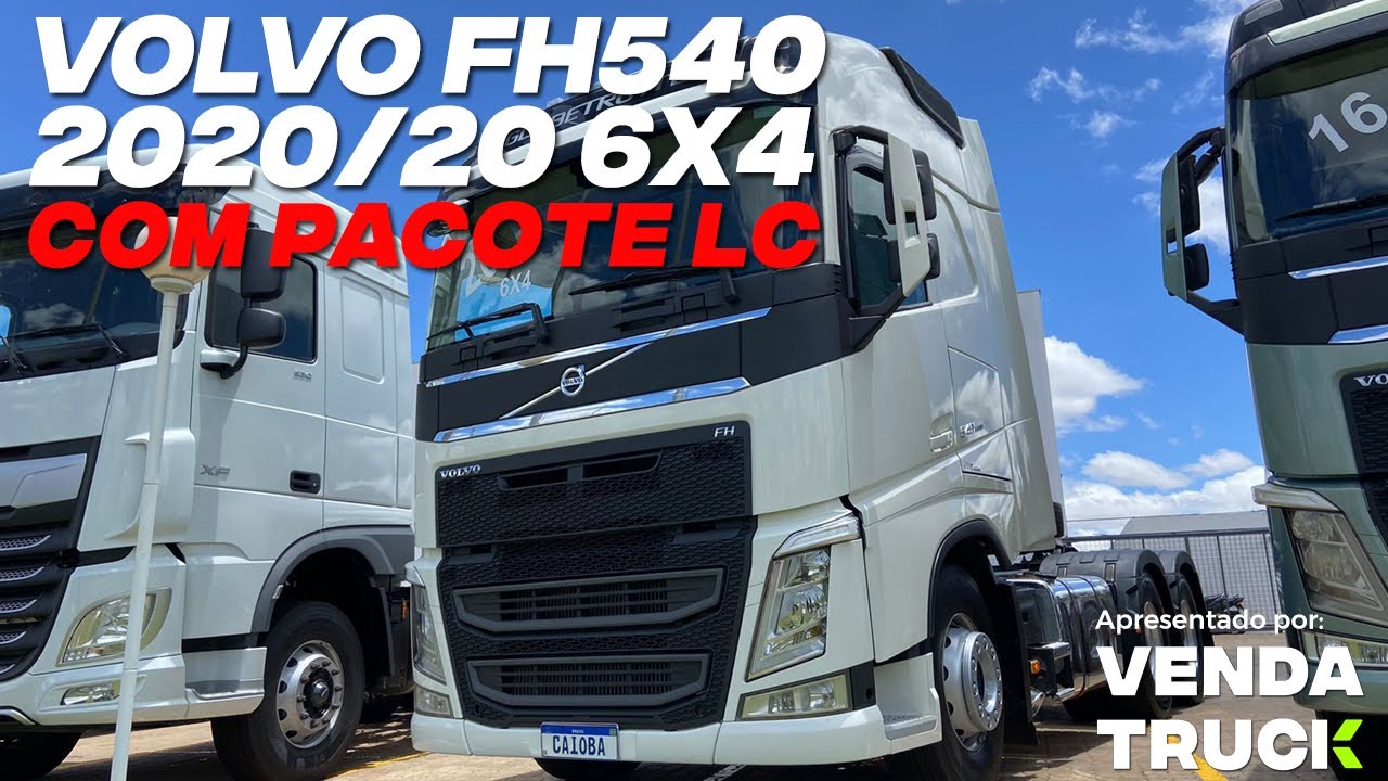 ESTADO DE ZERO ESSE VOLVO FH540 6x4 20/2020 C/ PACOTE LC À VENDA | CAIOBÁ SEMINOVOS MS | VENDA TRUCK
