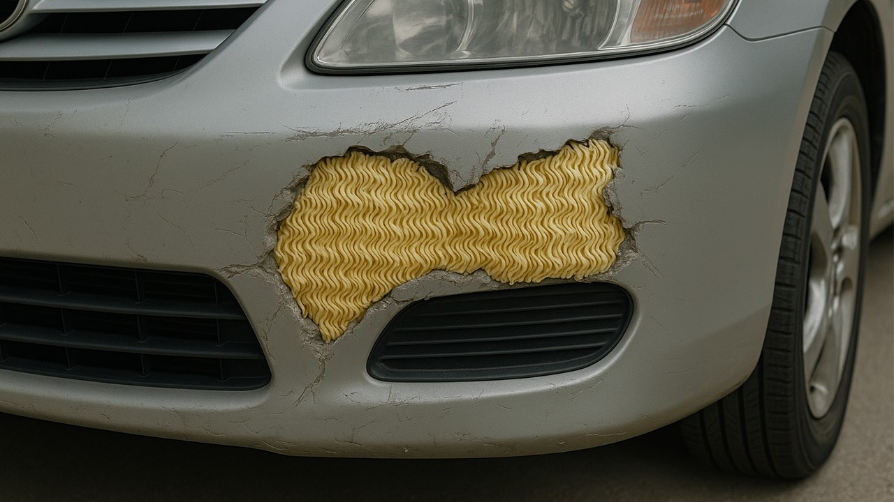 Opravuju auto čínskou polévkou. Funguje to?
