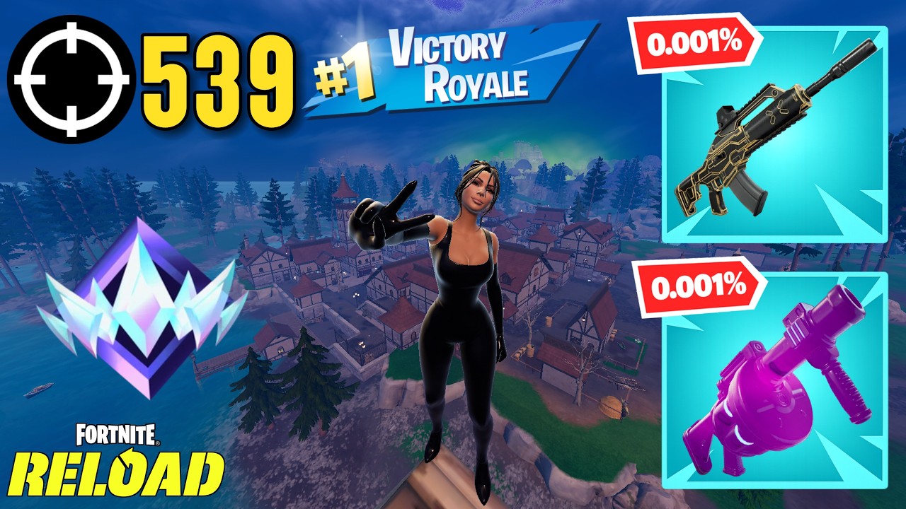 Fortnite Reload | High Kill Squad Gameplay | Keyboard & Mouse