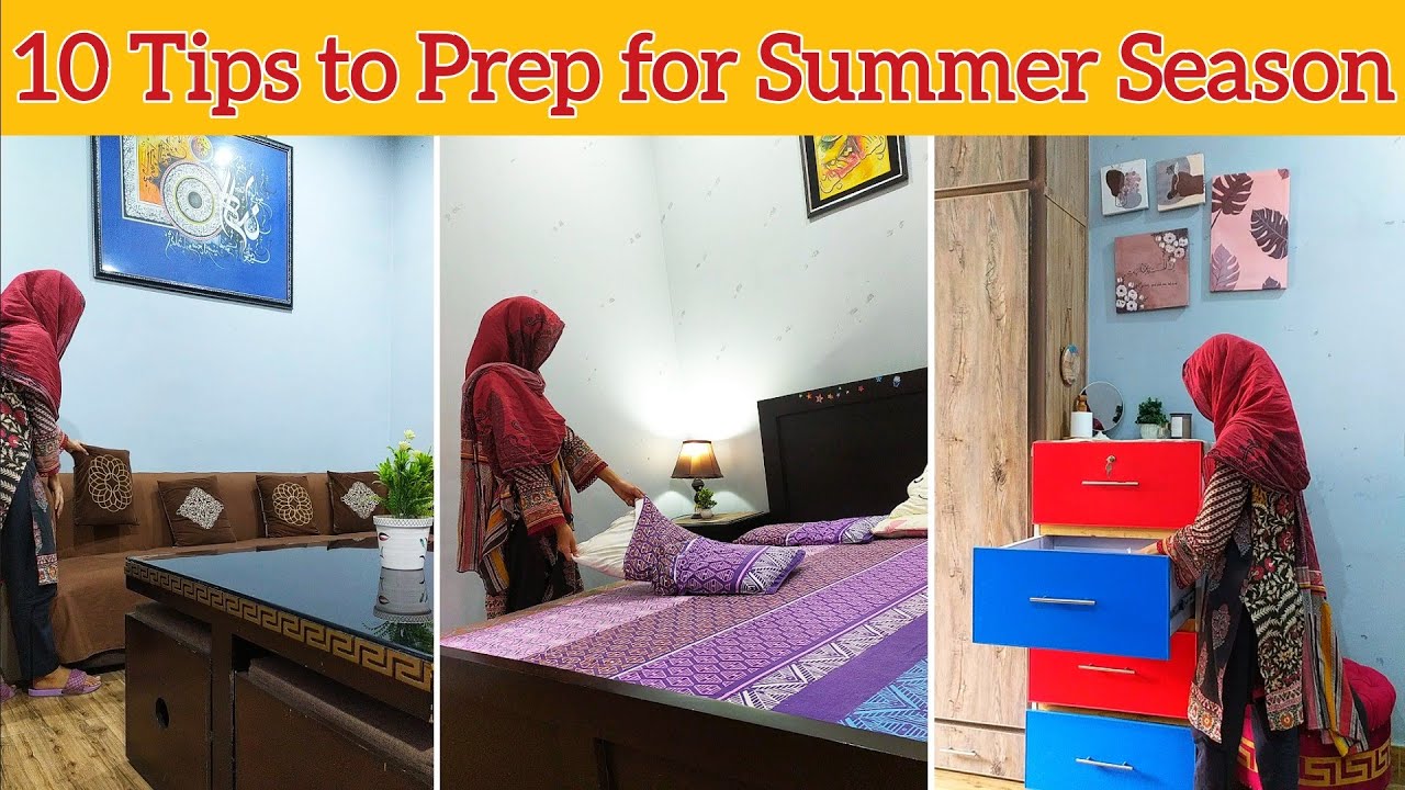 Getting My Home 🏠 Summer Ready | Some Housekeeping tips for Homemakers