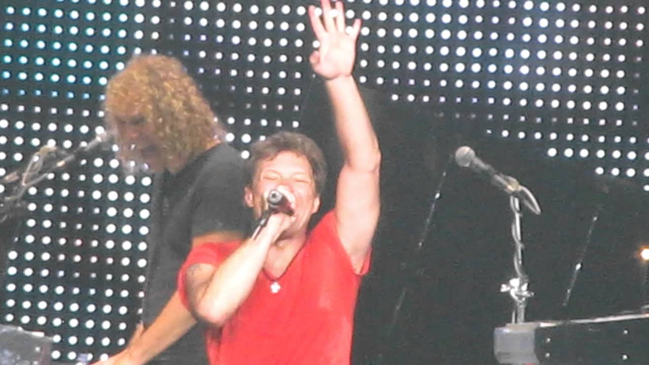 Bon Jovi - Living On A Prayer - Concert Ending - Atlanta - Philips Arena - May 2011 - HD