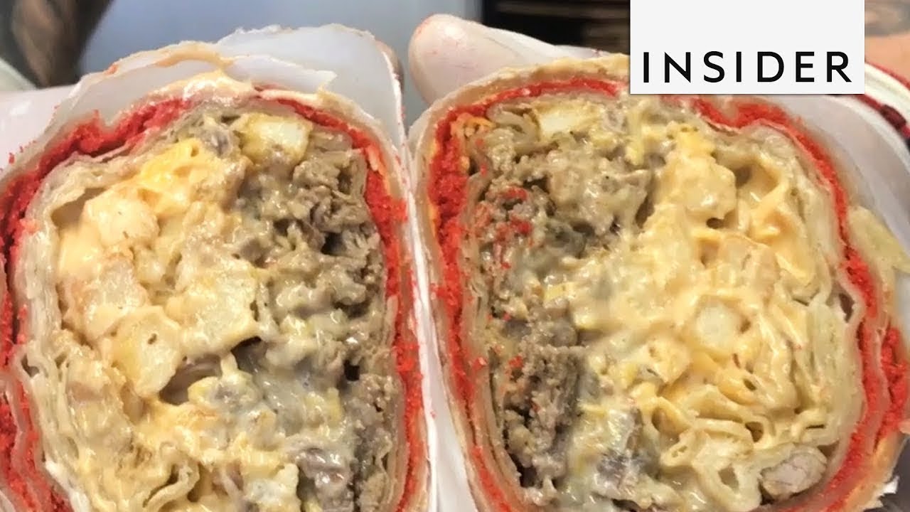 Burrito Inside A Quesadilla Is Stuffed With Flamin' Hot Cheetos