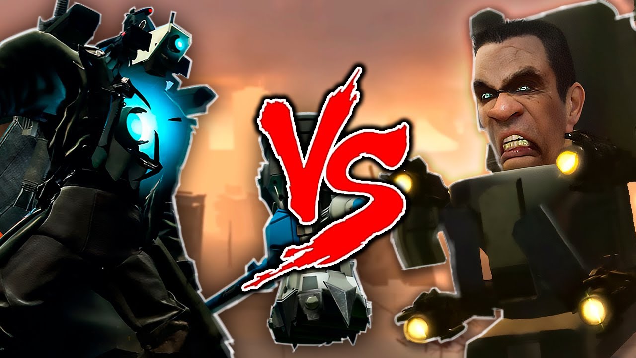Titan Camera Man Vs. G-Man (Skibidi Toilet) - Batalha de Rap - Compilado - @DaFuqBoom
