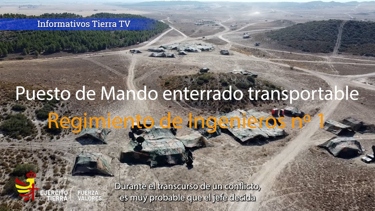 Regimiento de Ingenieros nº 1 Puesto de mando enterrado transportable