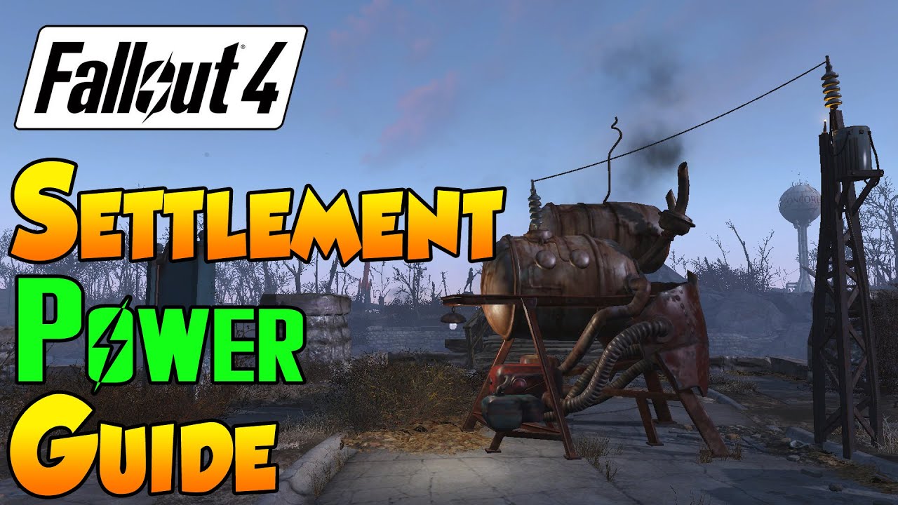 Fallout 4: Руководство по поселениям — Руководство по силе поселений