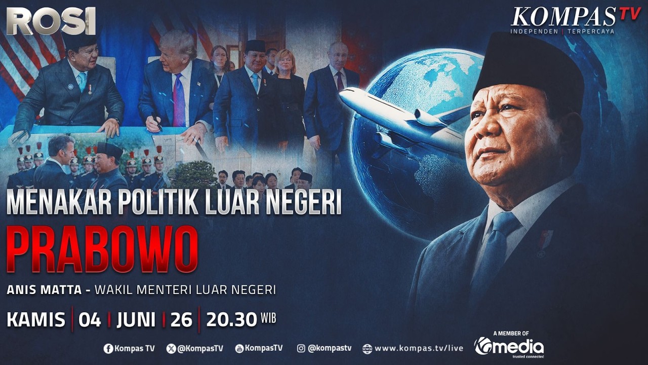 🔴LIVE - Menakar Politik Luar Negeri Prabowo | ROSI
