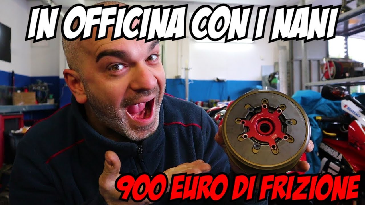 MONTIAMO 900 EURO DI FRIZIONE - IN OFFICINA CON I NANI