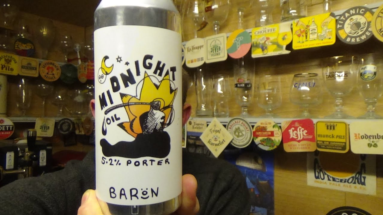 Baron Brewing Midnight Oil Porter