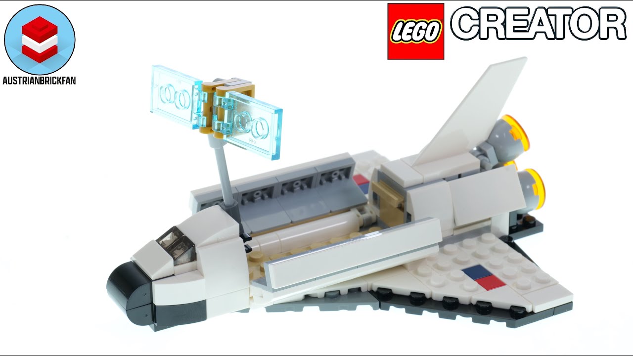 LEGO Creator 31134 Космический шаттл — обзор LEGO Speed ​​Build