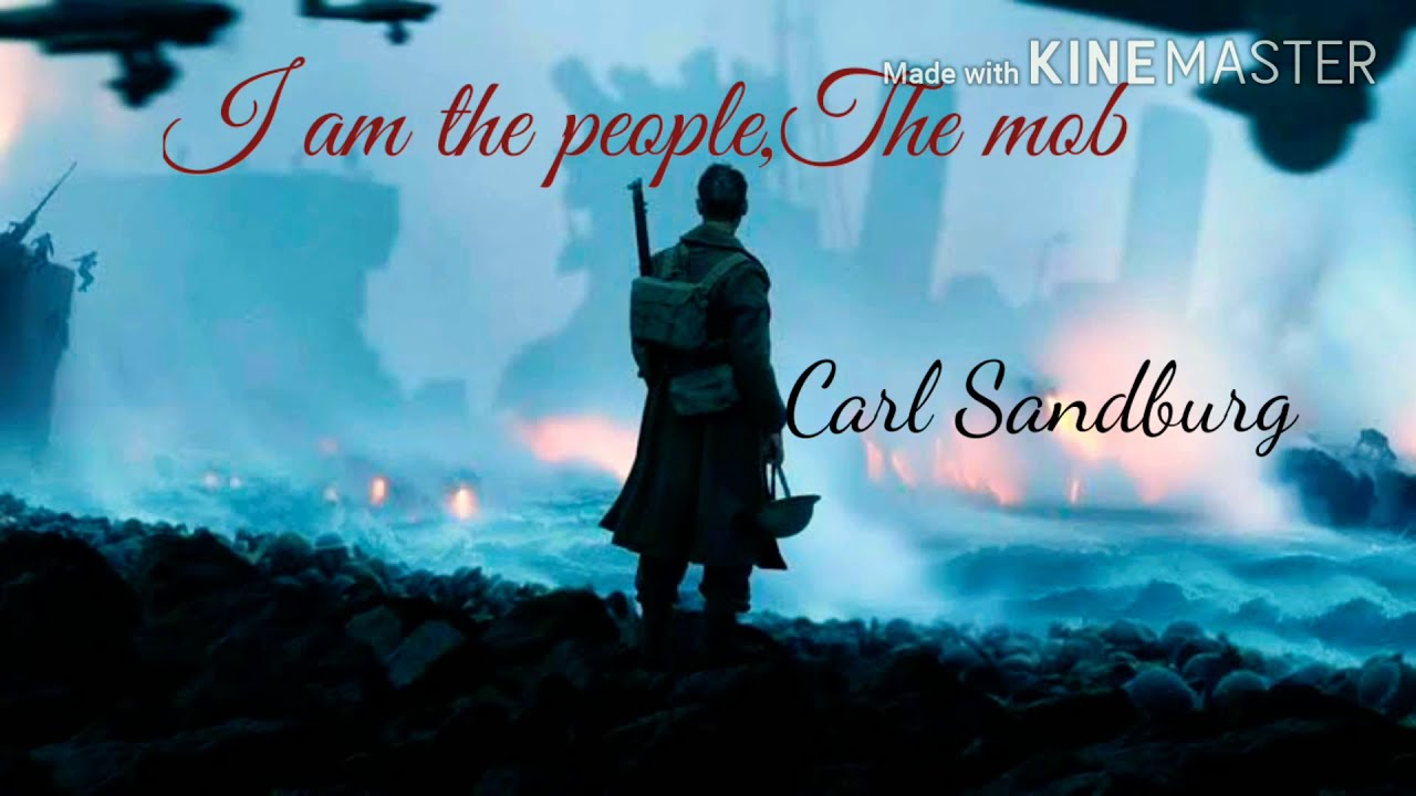 I am the people,the mob|English poetry recitation|Carl Sandburg poems