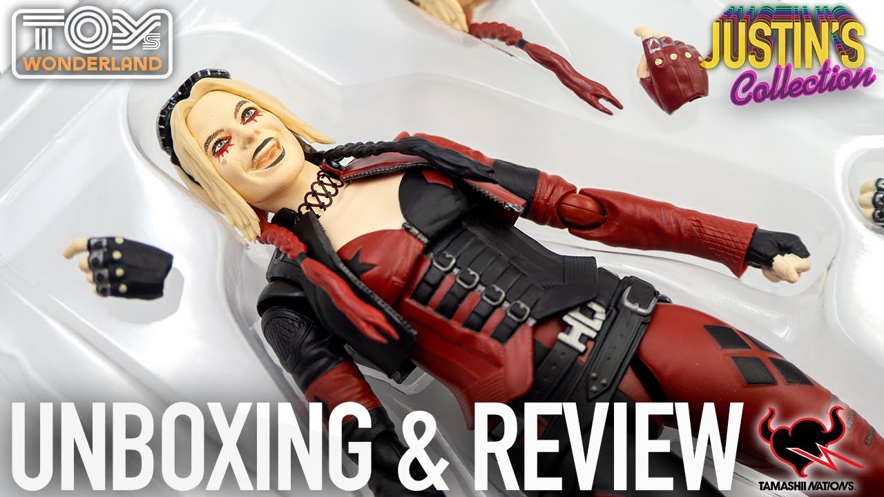 Harley Quinn The Suicide Squad S.H.Figuarts Unboxing & Review