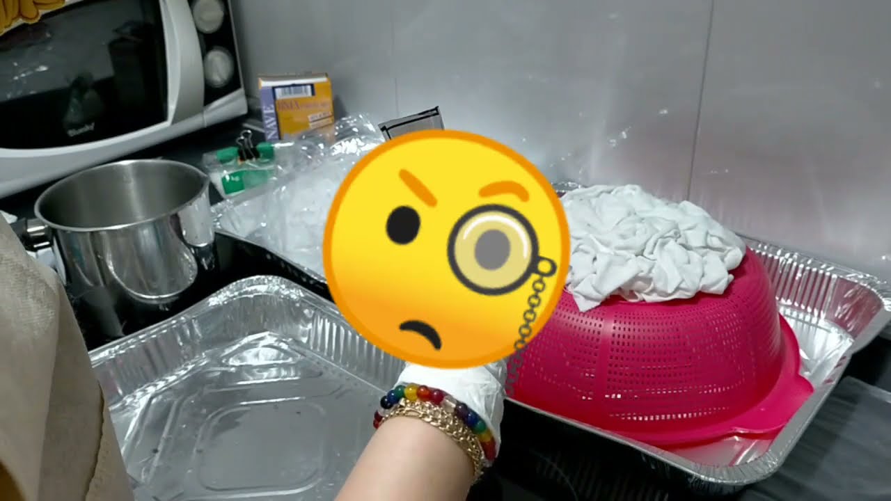 Flosstube #10 Teñido / tintado de tela de punto de cruz con hielo
