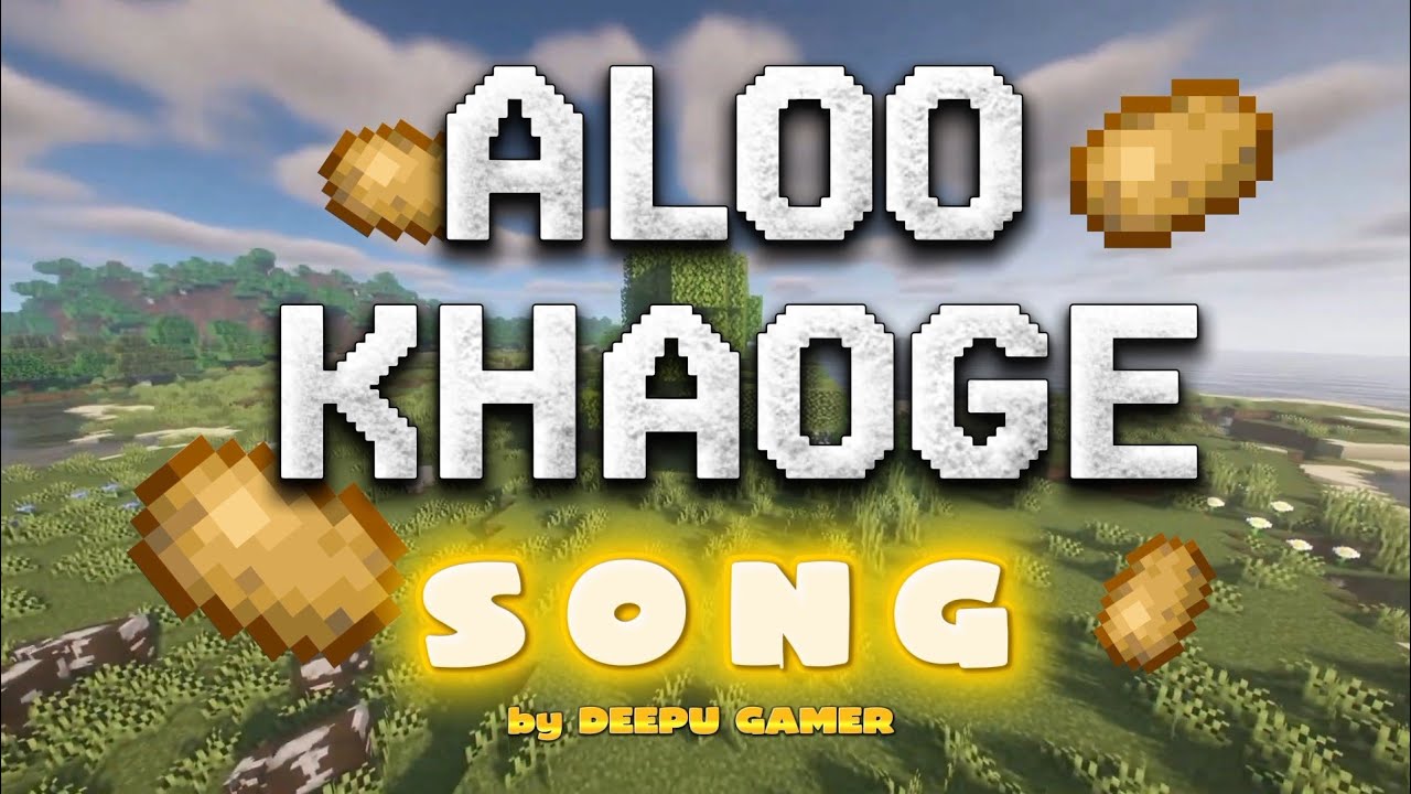 Aloo khaoge song | @Voice.gaming  Aloo khaoge Rap song by DEEPU GAMER 