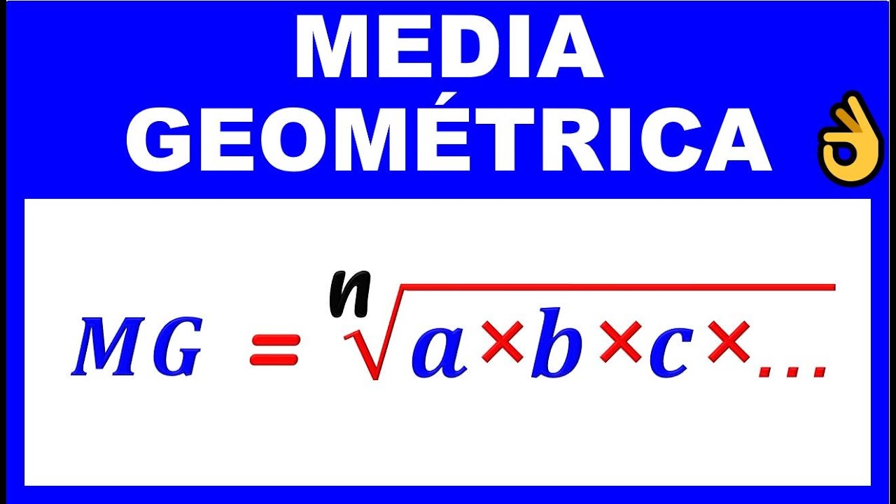 MEDIA GEOMETRICA