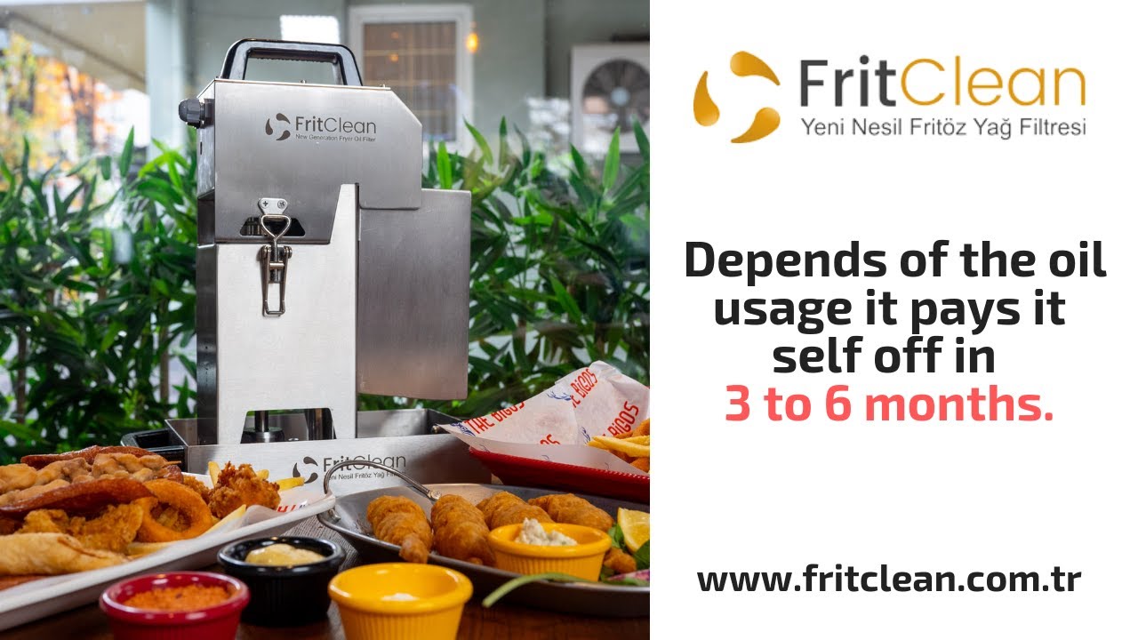 FritClean New Generation Fryer Oil Filter