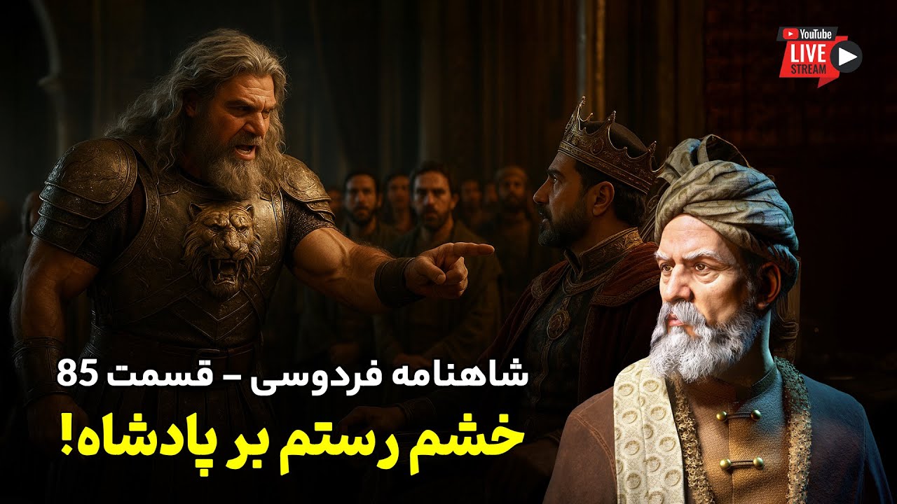 تفسیر شاهنامه فردوسی قسمت ۸۵ | جدال غرور و وظیفه پیش از نبرد بزرگ