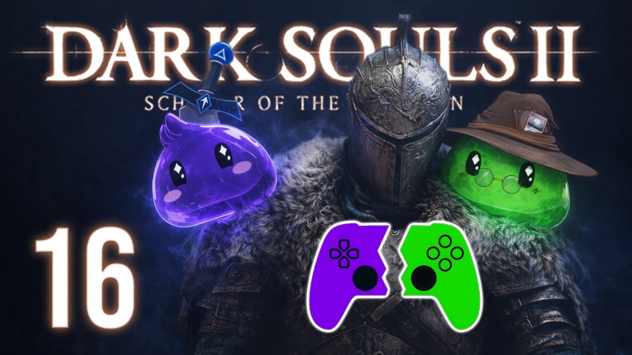 🔴 Dark Souls 2 en pareja con MITAD del control cada uno | Challenge