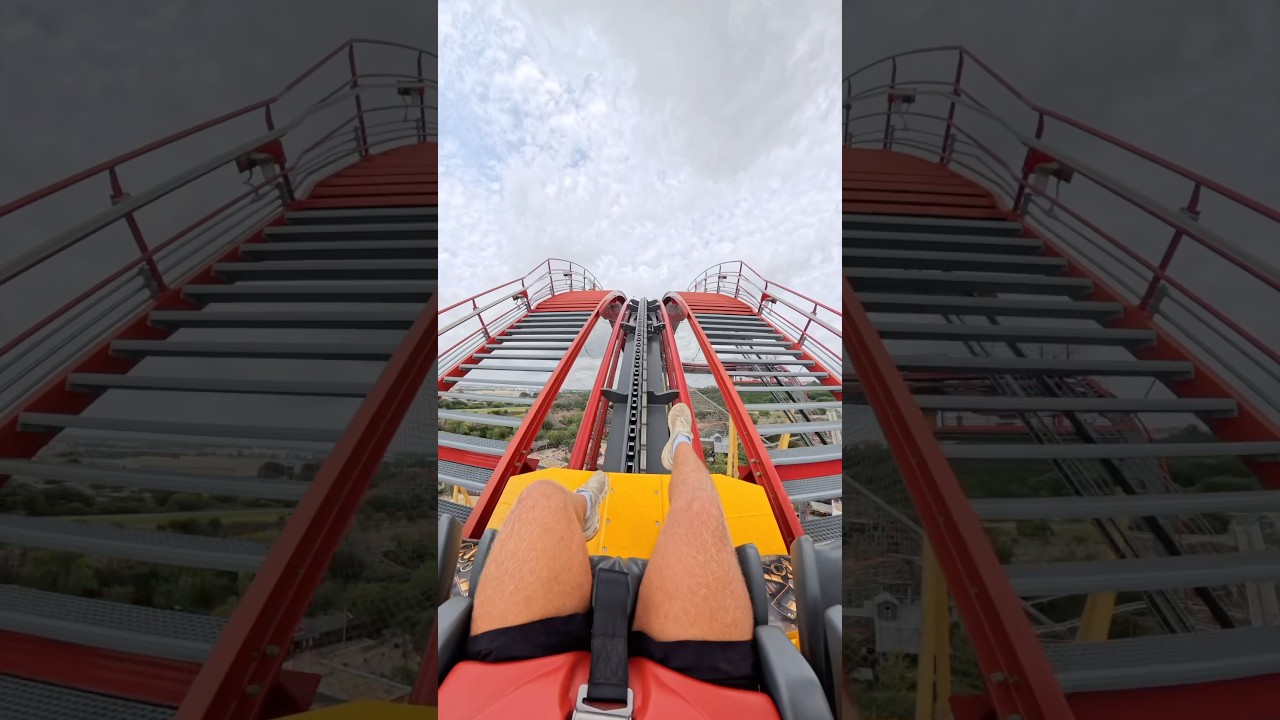 STEEPEST Roller Coaster Drop in Texas