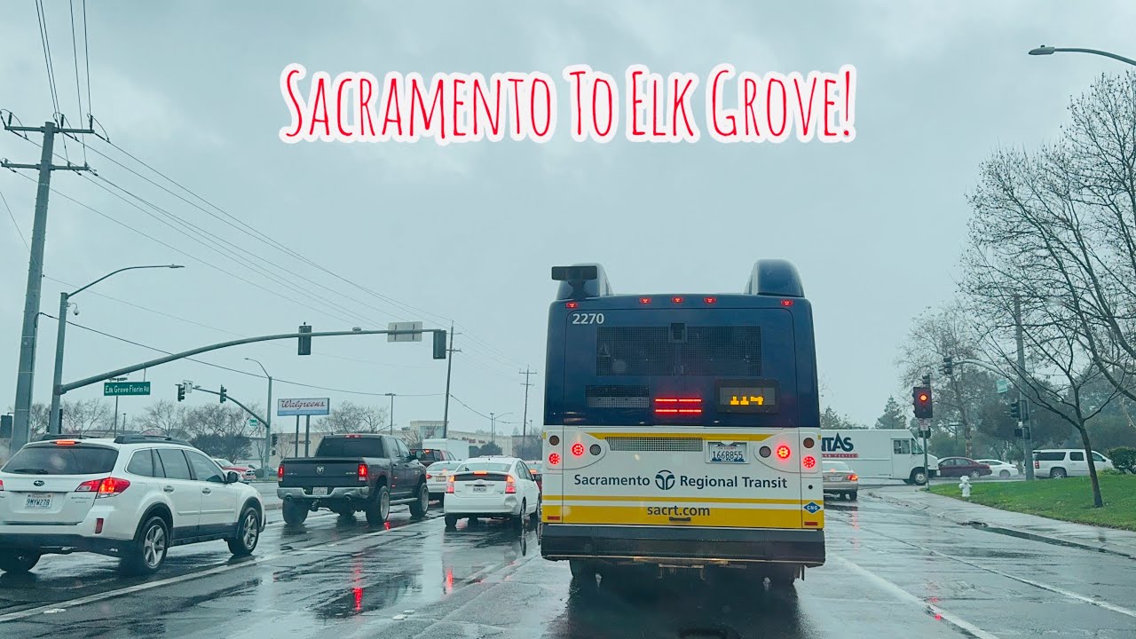 SACRAMENTO TO ELK GROVE CALIFORNIA DRIVE!