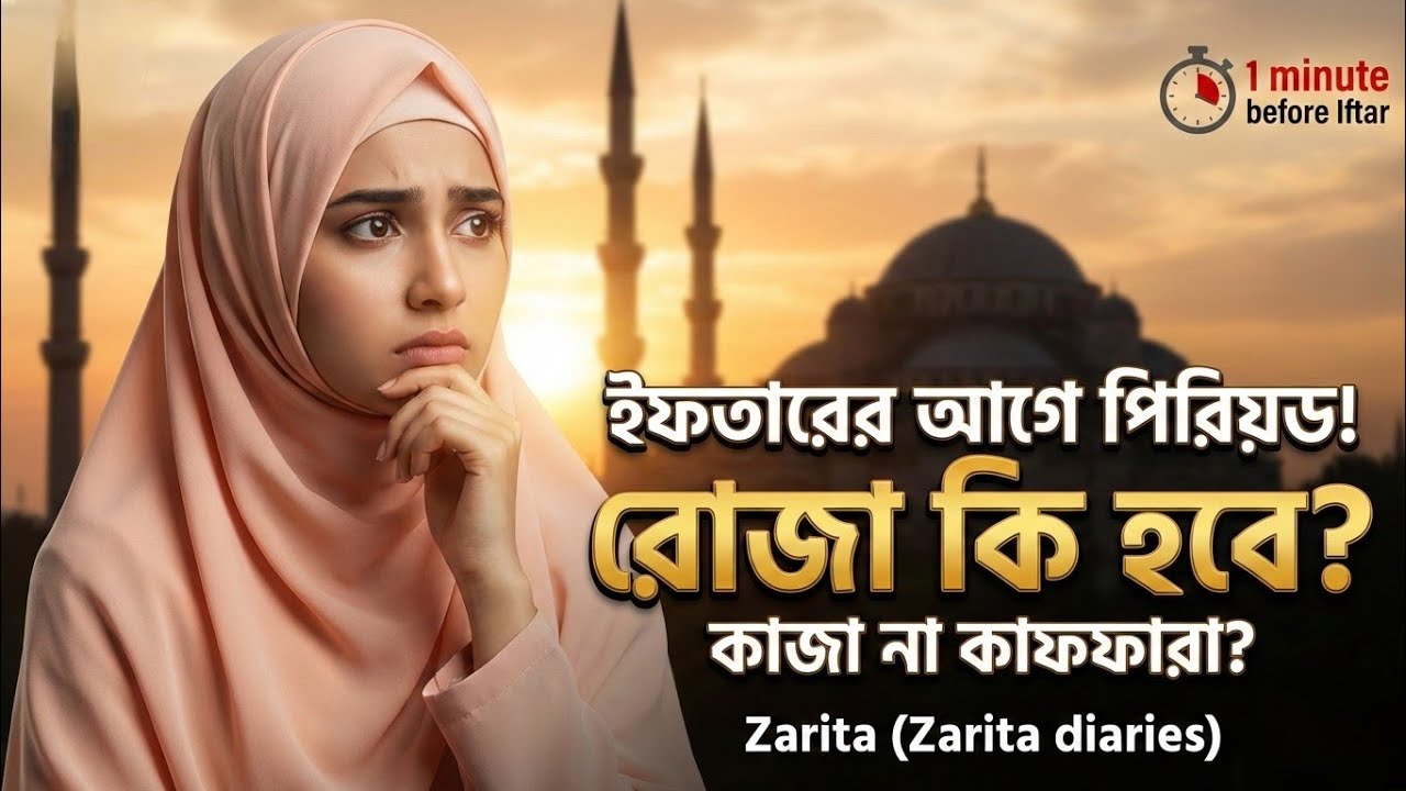 রোজার দিনে হায়েজ শুরু হলে কী করবেন? | নারীদের জন্য জরুরি আলোচনা