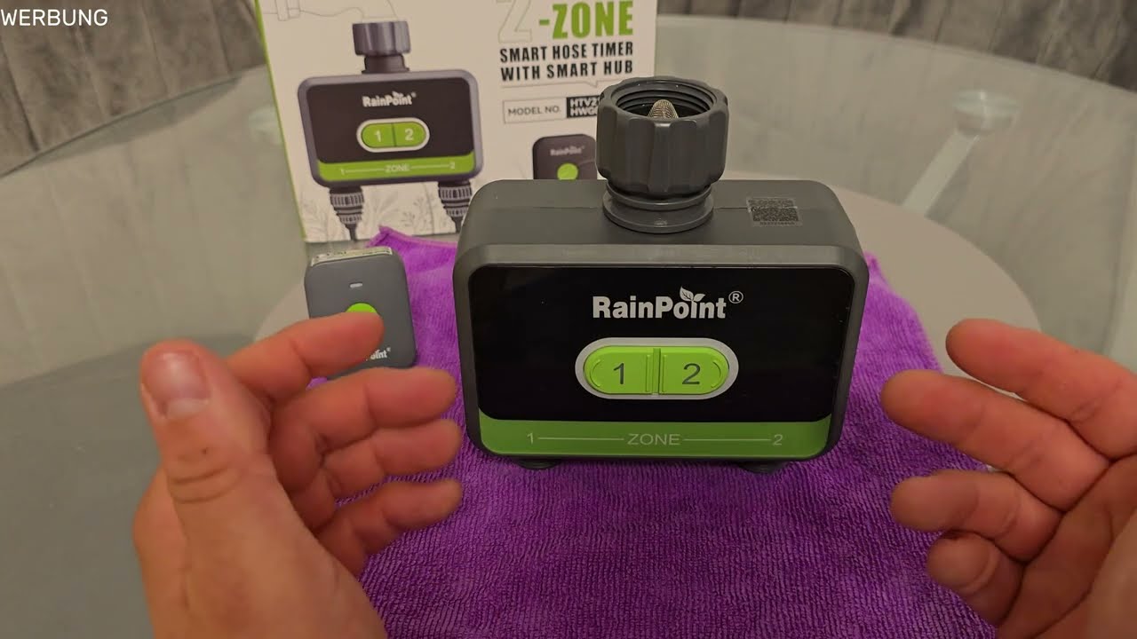 💧🚿Smartes 2 Zonen Bewässerungssystem von RAINPOINT im Test