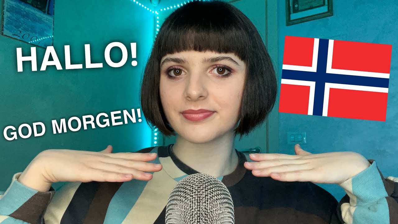 ASMR Teaching You Basic Norwegian 🇳🇴