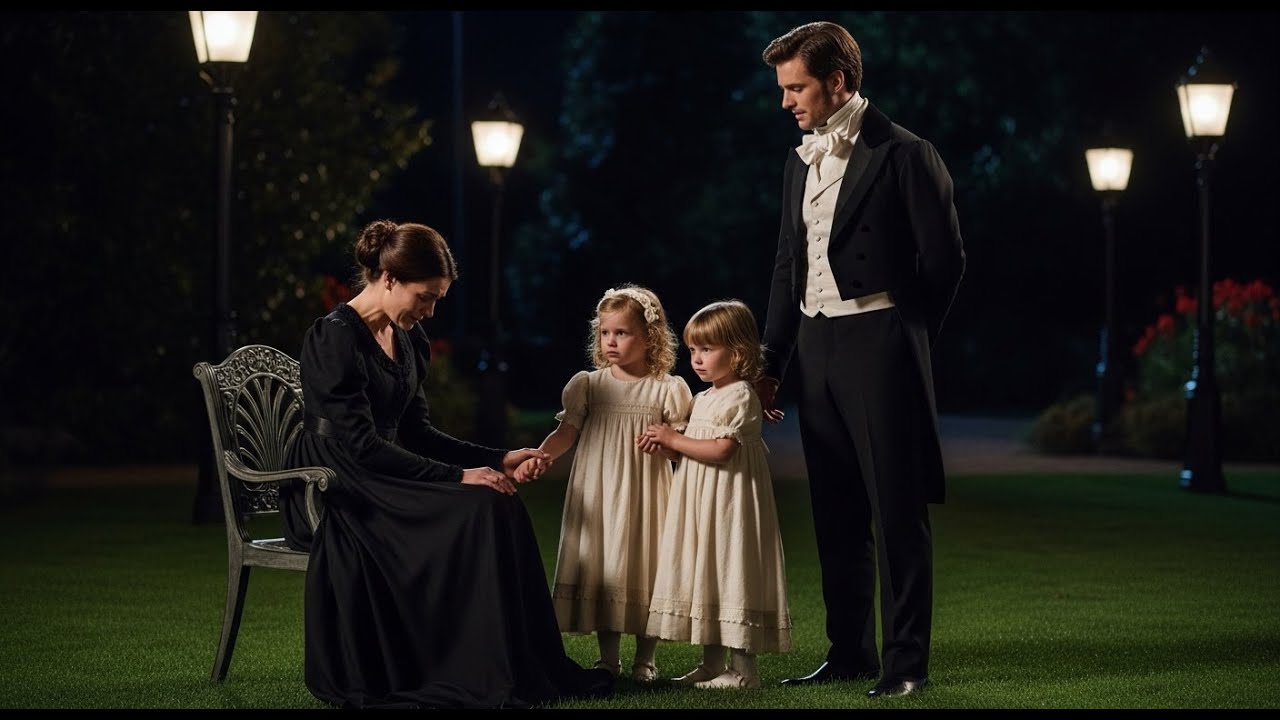 “DON’T CRY, MA’AM. WE’LL LEND YOU OUR FATHER,” SAID THE PRINCE’S TWINS TO THE WOMAN CRYING ALONE