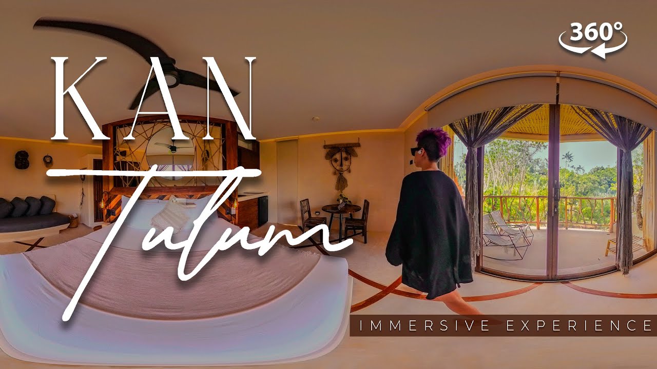 KAN TULUM &mdash; Jungle Retreat in 360&deg; 🌿 (Immersive Hotel Walkthrough)